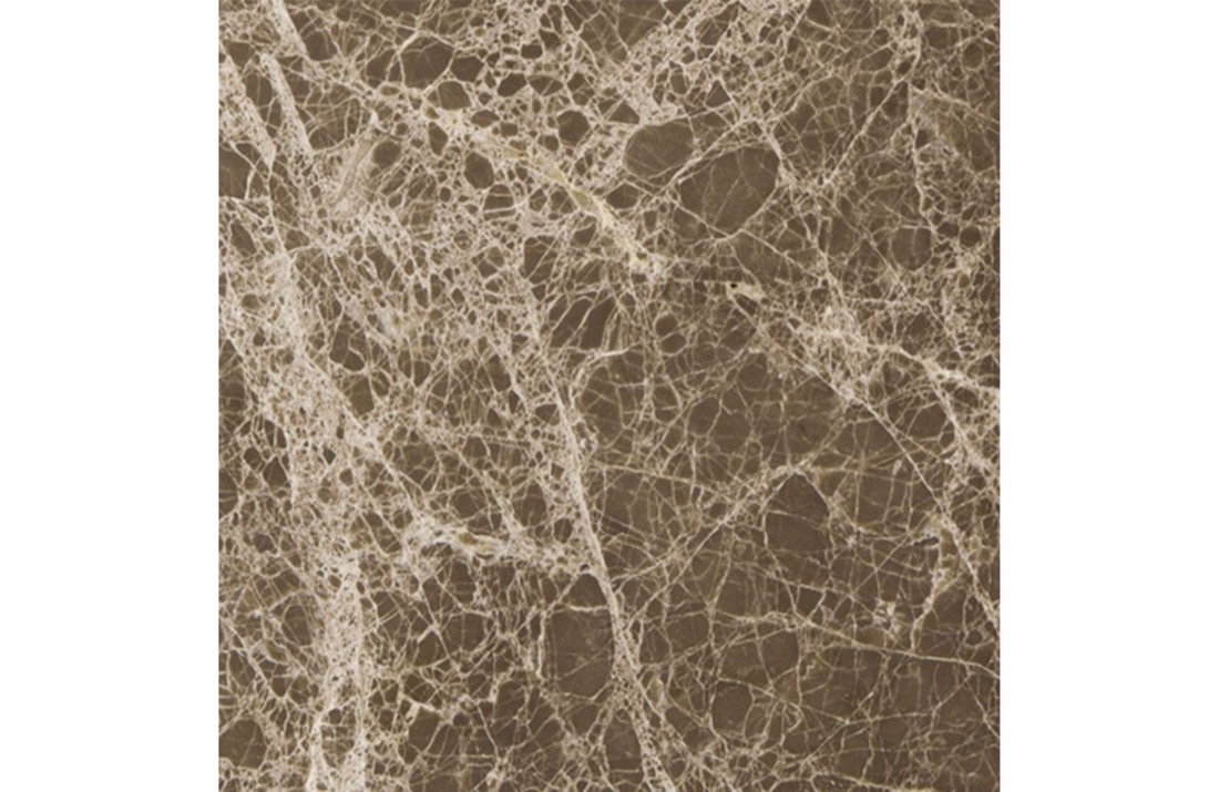 Emprador Dark marble slab with rich brown veining